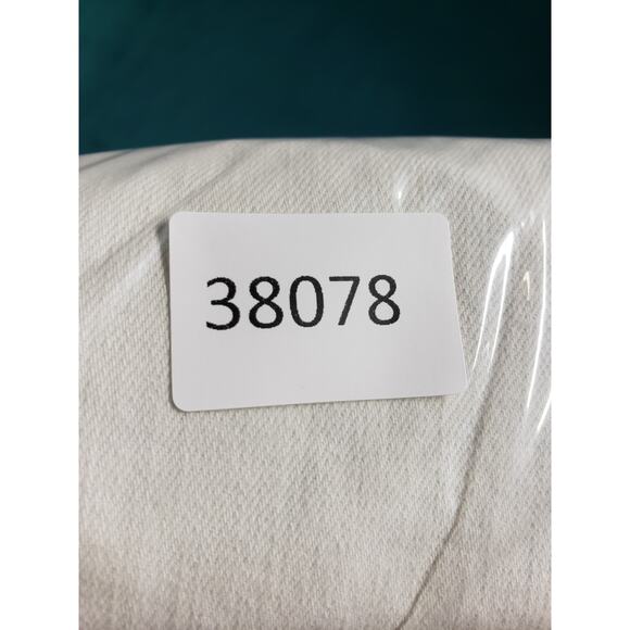 American Eagle Jeans Size 12 Womens White Denim Stretch Pants Mid Rise Jegging - Picture 13 of 13